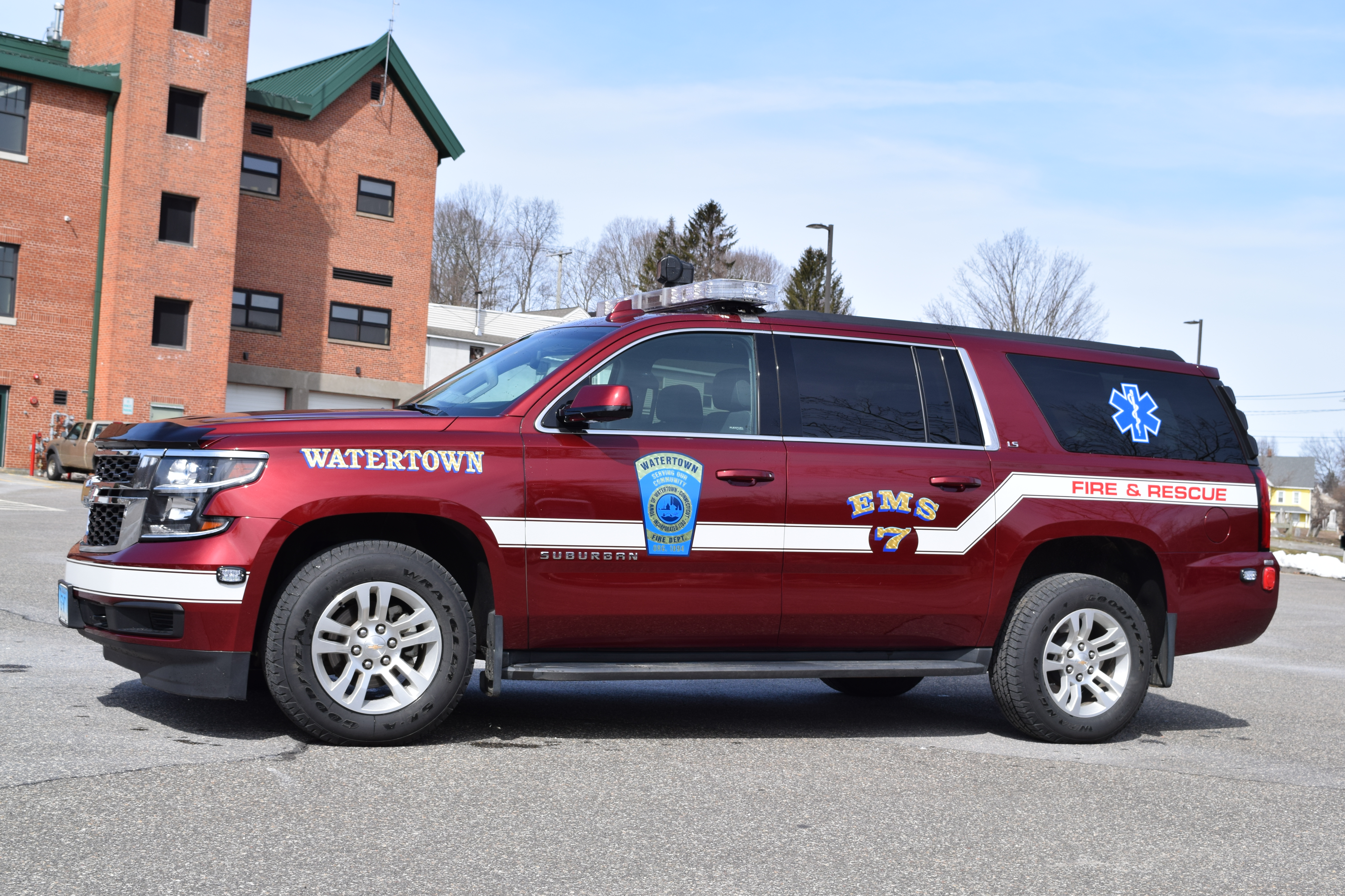 EMS 7  - 2017 Chevy Suburban / GK - EMS First Response Vehicle (First out of HQ)